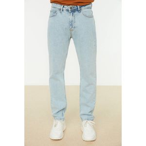 Trendyol Normale taille normale jeans, blauw, 29, Blauw, 29W