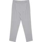 Trendyol - Basics - Damesbroek - Grijs - Hoge Taille - Rechte Pasvorm