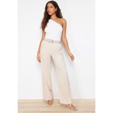 Broek - Geweven - Zwart - 87% Polyester, 13% Elastaan