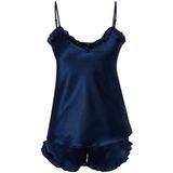 Trendyol - Navy Blue - Pyjama-set - 100% Polyester