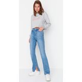 Trendyol Vrouwen Hoge taille Boot cut Jeans