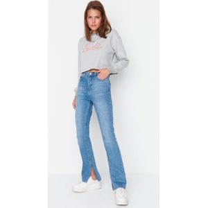 Trendyol Vrouwen Hoge taille Boot cut Jeans