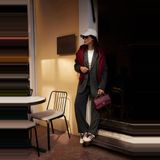 Trendyol - Hoge Taille Wijde Pijpen Broek - Antraciet