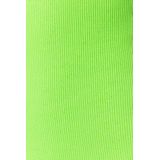 Trendyol - Mini-Geribbelde Kokerjurk - Rood - Met Ronde Hals