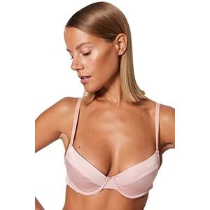 Trendyol Vrouw Geweven BH,Zalm,75B, Zalm, 75