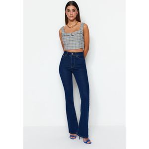 Trendyol Vrouwen Hoge taille Breed been Jeans