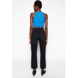 Trendyol TWOSS23JE00089 Volwassenen Vrouwen Jeans - Zwart
