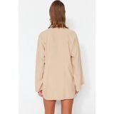 Trendyol - Geweven Kimono - Olie Groen - Shorts Strandset