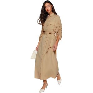 Blousejurk - Geweven - Katoen/Polyester - Made in Turkiye