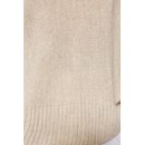 Trendyol - Twoaw23Kz01838 - Gebreide Trui - Rood - Met Wijde Spaanse Mouwen En Patroon