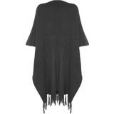 Trendyol - Cardigan - Grijs - Acrylique 93% - Polyester 7%