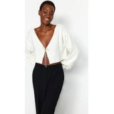 Vesten - Effen - V-hals - Tricotstof - Casual Gebruik