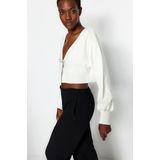 Vesten - Effen - V-hals - Tricotstof - Casual Gebruik