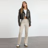 Harembroek - Geweven - Zwart - 93% Polyester 7% Elastaan