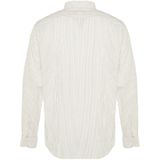 Trendyol - Premium - Camel - Linnenmix Gestreept Overhemd