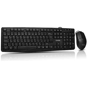 Dark KM1050 Bedrade Kantoor Slanke Toetsenbord Muis Set (DK-AC-KM1050)