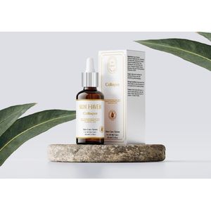 Skin Haven Collageen Serum Huidverzorgingsserum - Collageen Aloë Barbadensis Bladsap - Hydraterende Undaria Pinnatifida Extract Hyaluronzuur- Huidverzorging - 30 ml - collageen Serum