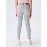 LTB Gestreepte Skinny Jeans AMY Bleach Line Wash