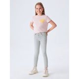 LTB Gestreepte Skinny Jeans AMY Bleach Line Wash