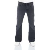 LTB Heren Jeans Broeken Timor bootcut Fit Zwart Volwassenen Denim Jeansbroek