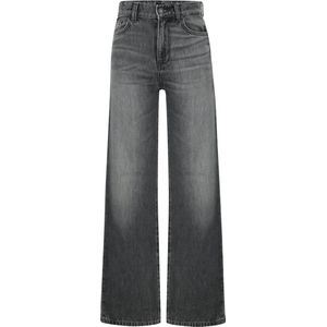 LTB - Oliana G - Meisjesjeans - Medium Grijs - Hoge Taille - Katoenmix - Eila Safe Wash 54588