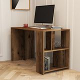 Kalune Design - Bureau Lima - Naturel - 120 cm x 60 cm x 75.4 cm
