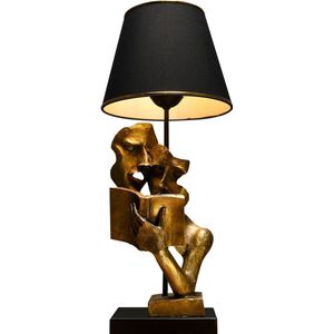 Tafellamp LECTURE 1xE27/40W/230V zwart/goud