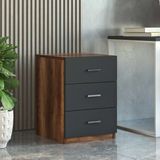 Kalune Design - Jill - Bureau Set - Bruin - Spaanplaat