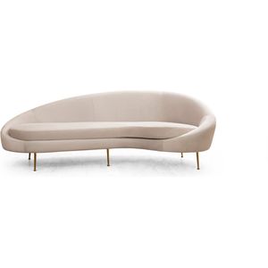 3-Zits bank Eses rechts - Beige SKU: 0ARE1349
