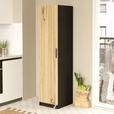 Multifunctionele kast Locelso | 44,3 x 41,7 x 176,4 cm | Black Walnut