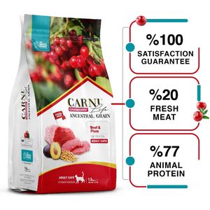 Carni Life Cranberry ANCESTRAL GRAIN BEEF & PLUM ADULT