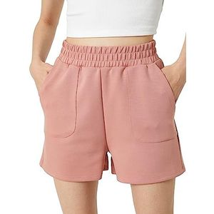 Koton Modal Blended Shorts voor dames, Dusty Rose (Gk1), M