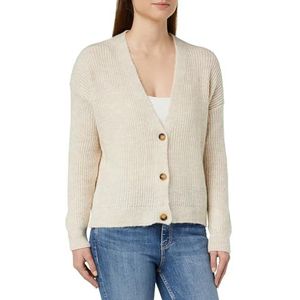 DeFacto Dames tricot cardigan, beige, XL