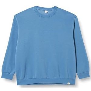 DeFacto Gebreid sweatshirt voor heren, blauw, XS
