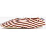 Slipstop - Cognac Stripe - Waterschoenen - Gestreept - Cognac Wit