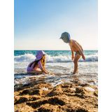 Slipstop Rose Flower Roze met witte bloemen