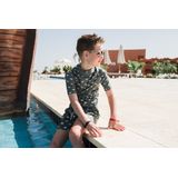 Slipstop - UV Shirt - Groen - Dino - Jongens - Beschermingsfactor 50+