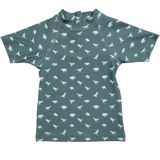 Slipstop - UV Shirt - Groen - Dino - Jongens - Beschermingsfactor 50+
