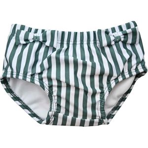 Slipstop wasbare zwemluier meisje - Greenbay stripe