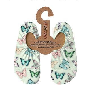 Slipstop - Papillon - Waterschoenen - Beige met Vlinders - Multifunctioneel