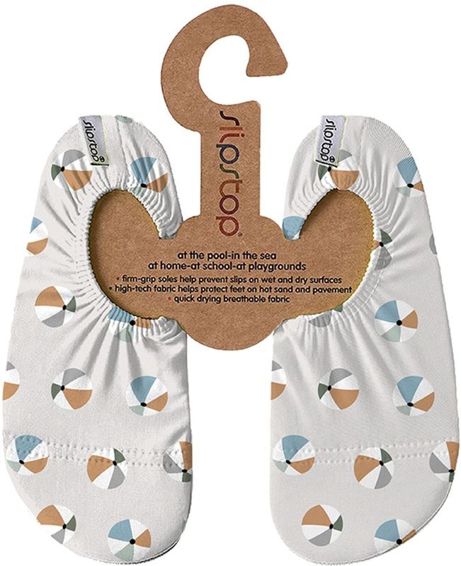 Slipstop - Beachbal - Waterschoenen - Licht Grijs - Natuurlijke Kleuren