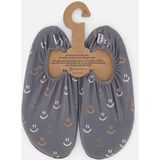 Slipstop - Smiley - Waterschoenen - Grijs - Materiaal: Neopreen