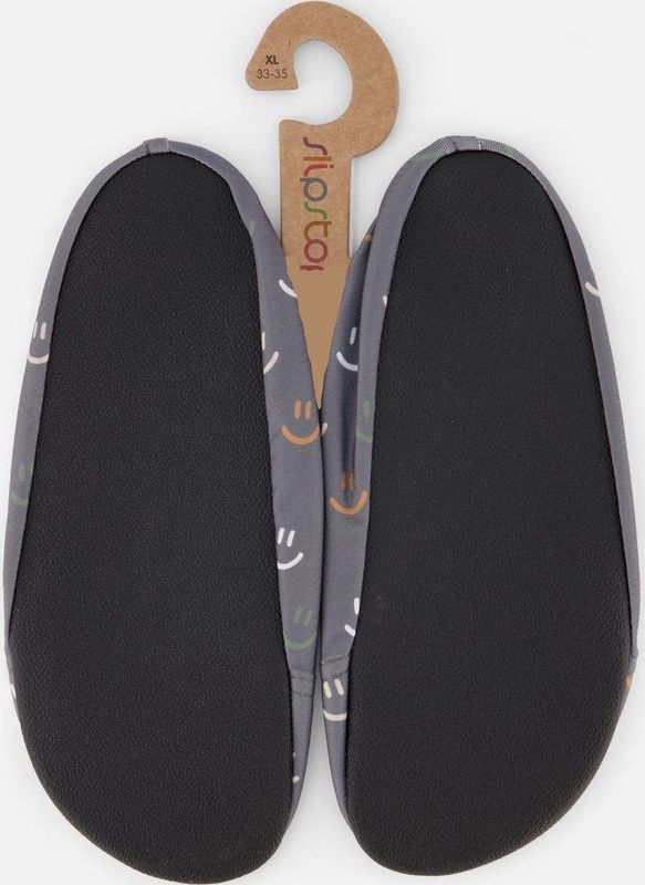 Slipstop - Smiley - Waterschoenen - Grijs - Materiaal: Neopreen