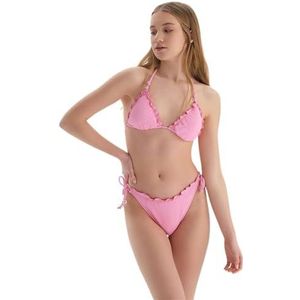 Dagi Dames Triangle Bikini Top, roze, 40