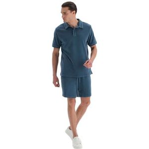 Dagi Heren Basic Shorts Swim Trunks, blauw, L