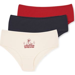 Dagi - Slip - Beige - 3 Pack - Mid Waist