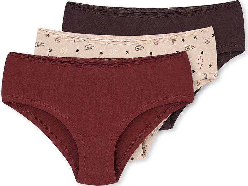 Dagi - 3-pack Hipsters - Westernprint - Normale Taille