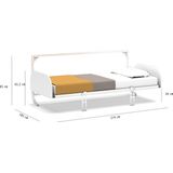 Eenpersoons bedkast Simply Geen matras
