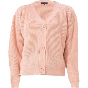 Felix Hardy Gebreide Cardigan - Vest Dames Poederroze