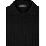 Felix Hardy - Polo Trui - Zwart - Katoen - Lange Mouwen